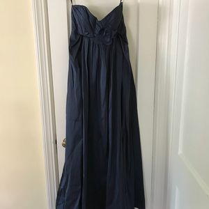 Formal floor length gown, Navy
